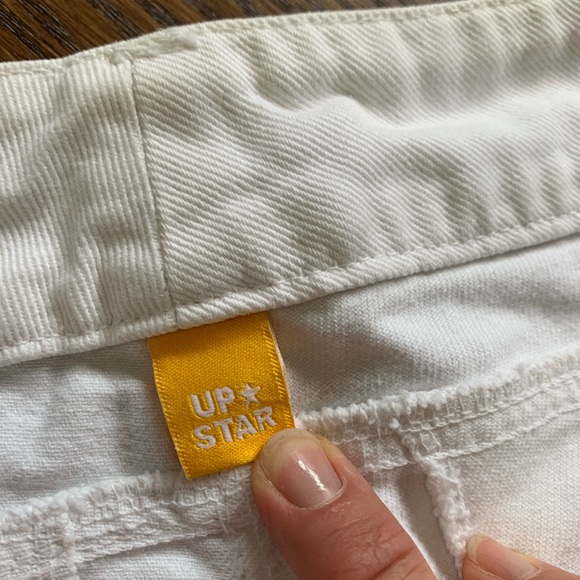 White Denim Shorts - Picture 4 of 7